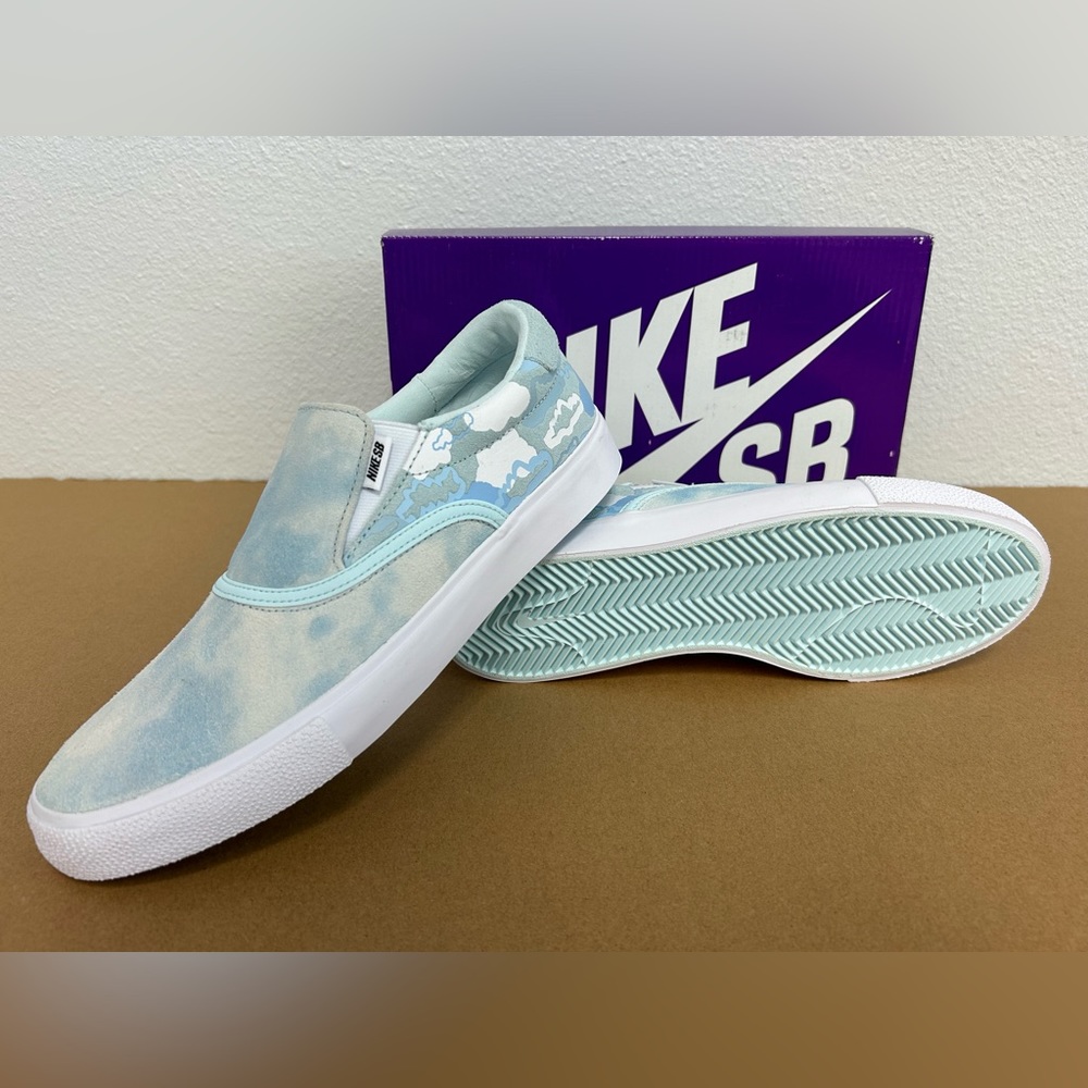 NIKE SB ZOOM VERONA SLIP RL X RAYSSA LEAL CLOUD DN4542 400 -Sz 7 Men / 8.5 Women